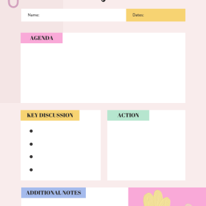Meeting Notes Template